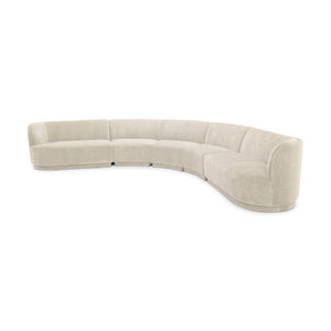 Yoon Radius Modular Sectional Sweet Cream