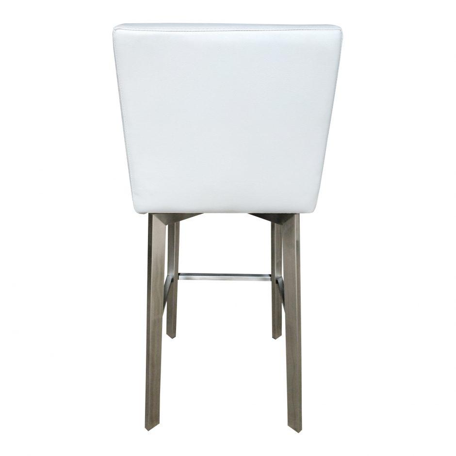 Giro Swivel Barstool White