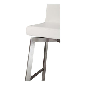 Giro Swivel Counter Stool White