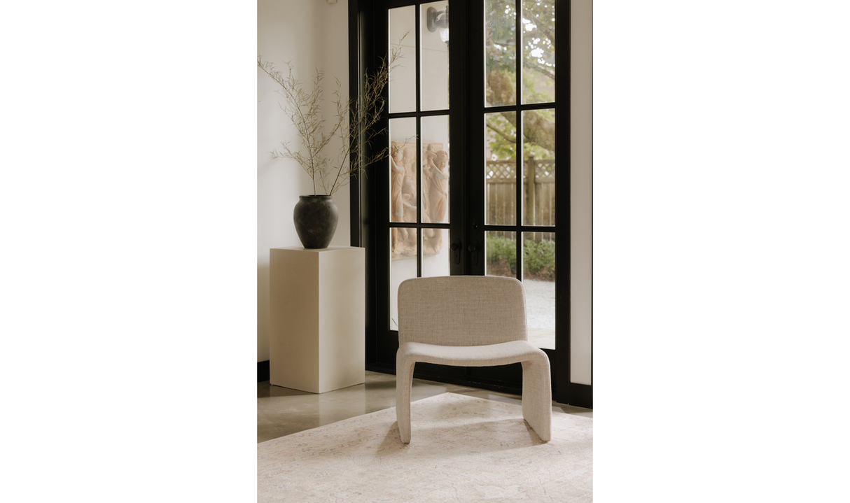 Ella Accent Chair Heather Beige