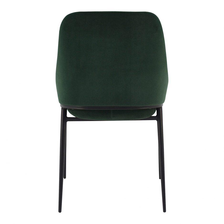 Sedona Dining Chair Green Velvet-M2