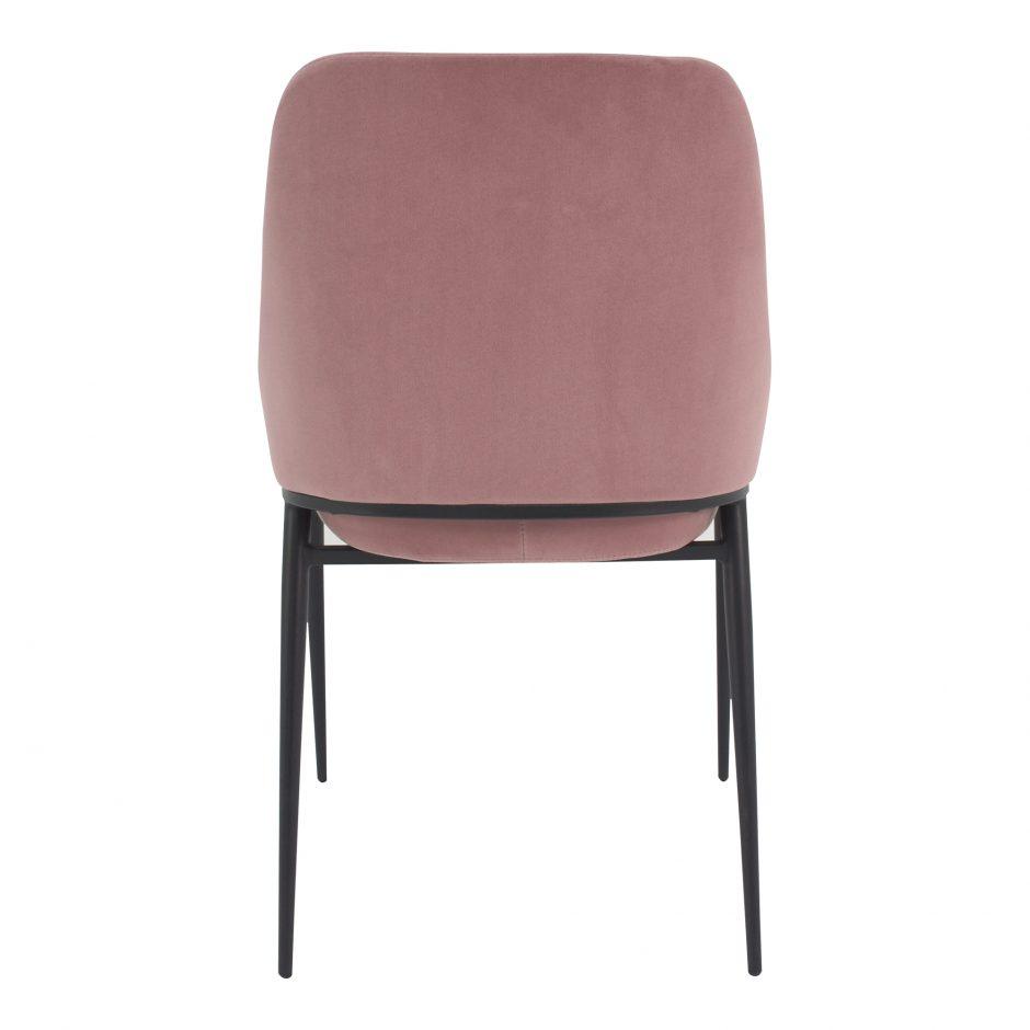 Sedona Dining Chair Pink Velvet-M2