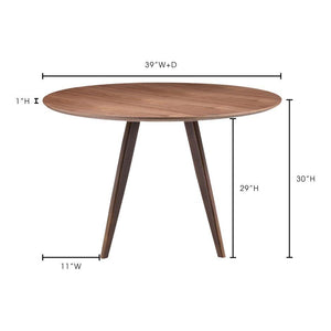 Dover Dining Table Small Walnut