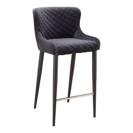 Etta Counter Stool Dark Grey