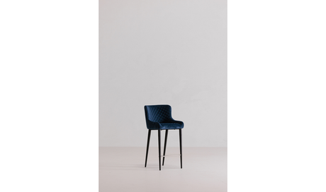 Etta Counter Stool Dark Blue