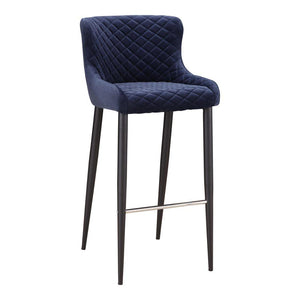 Etta Barstool Dark Blue