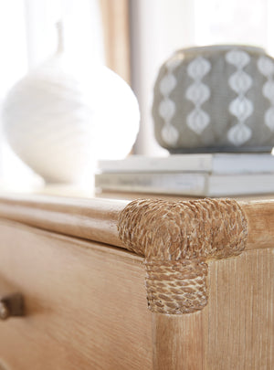 Retreat Pole Rattan Nightstand