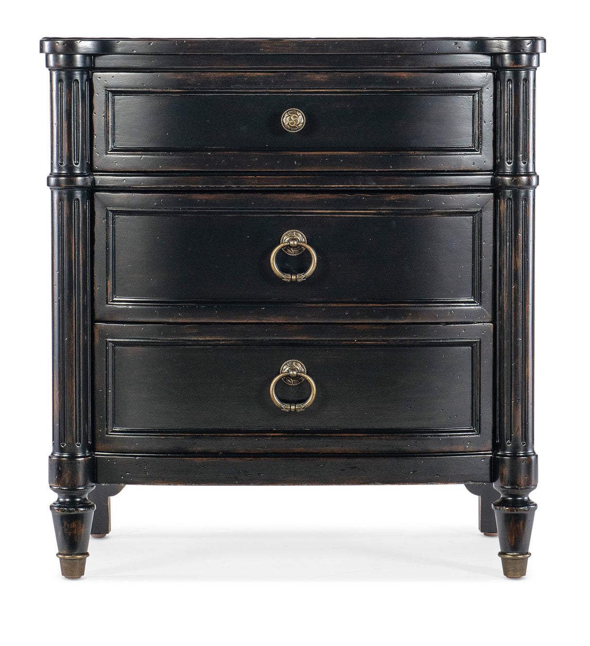 Charleston Three-Drawer Nightstand