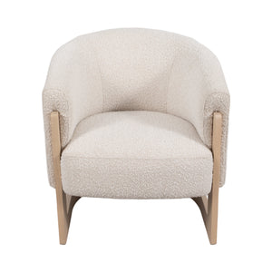 32" Kaiser Accent Chair, Ivory