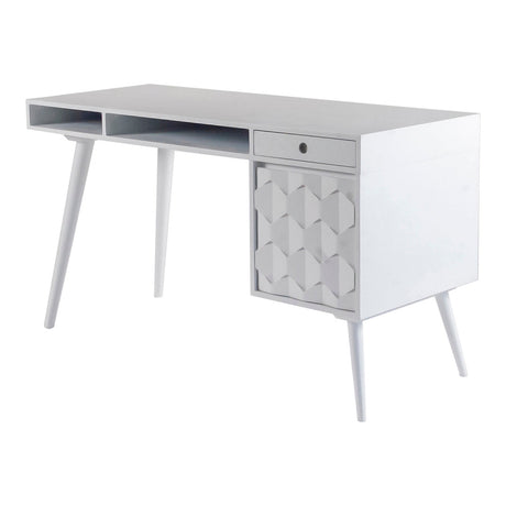 O2 Desk White