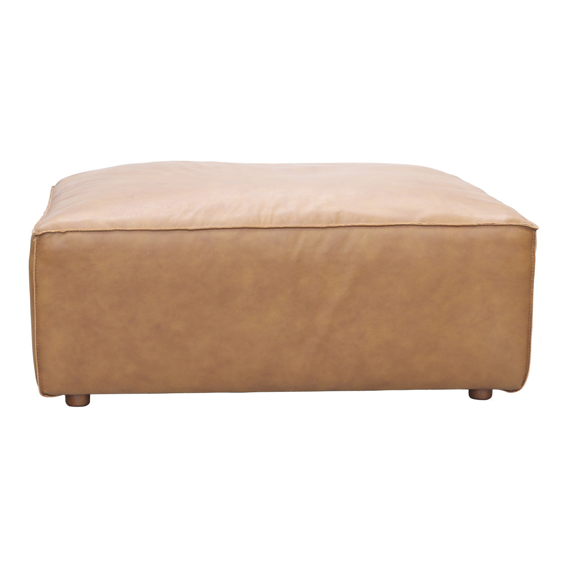 Form Ottoman Sonoran Tan Leather