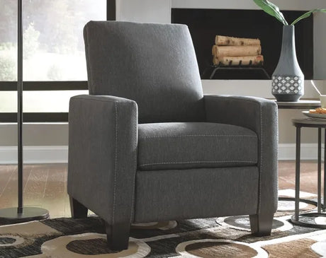 Dattner Charcoal Low Leg Recliner