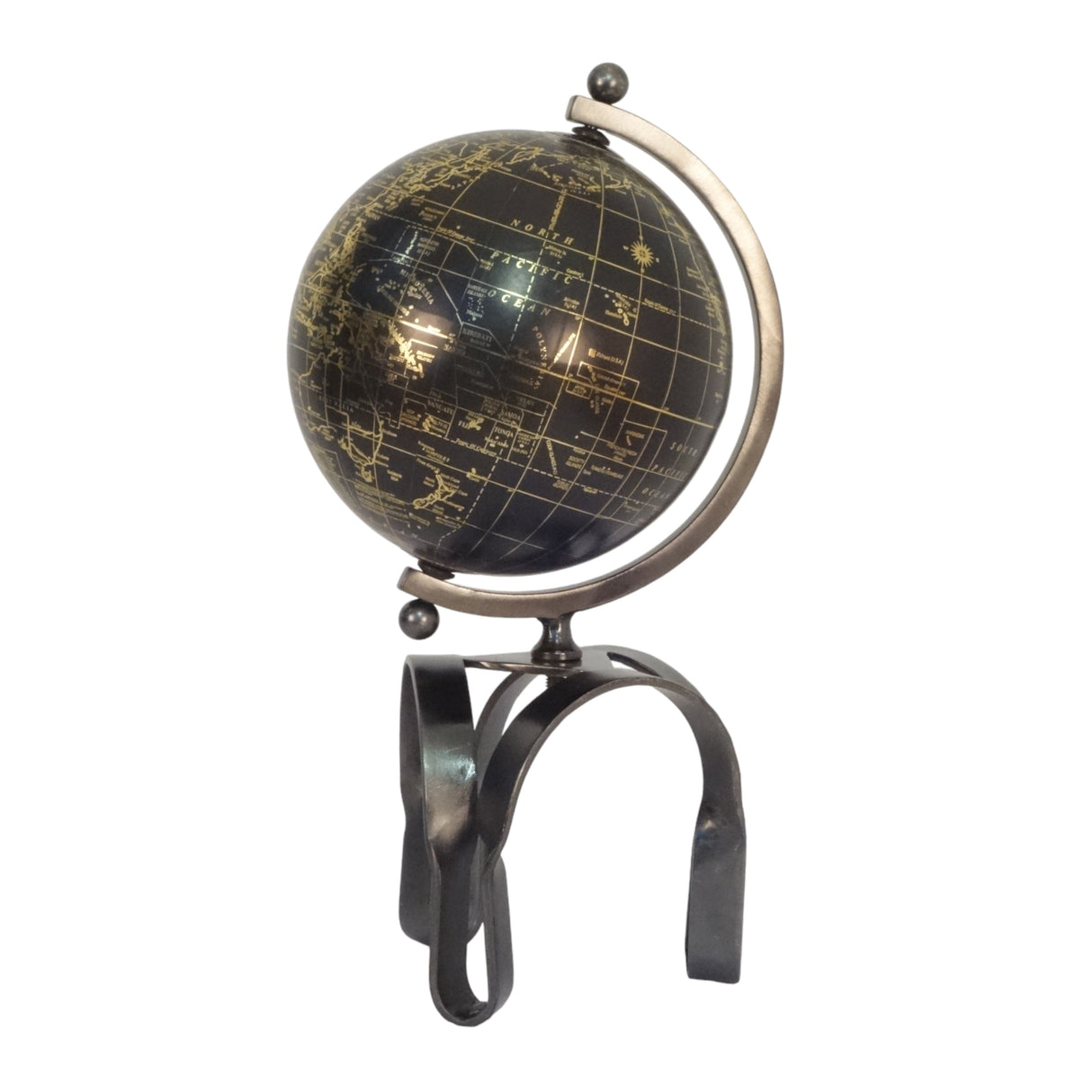 17" Rally Small Metal Globe