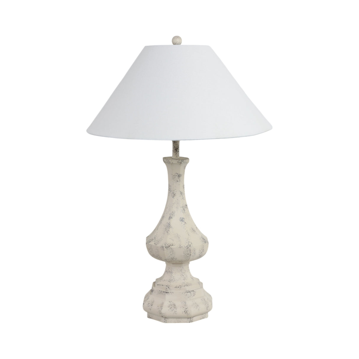 Resin, 31"h Antique Table Lamp