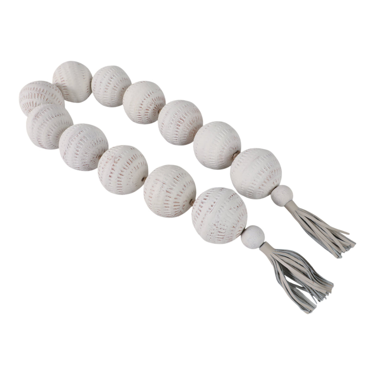 53" Callum Eco-mix Garland With Leather Tassels