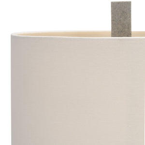 Resin 22" Blocks Table Lamp,gray