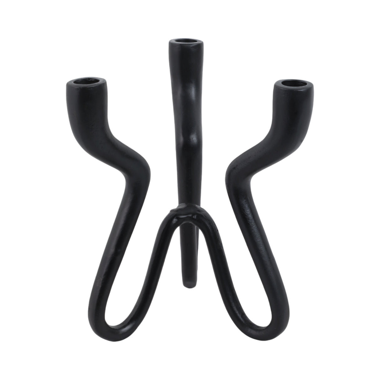 10x9" Loopy 3-taper Holder, Black