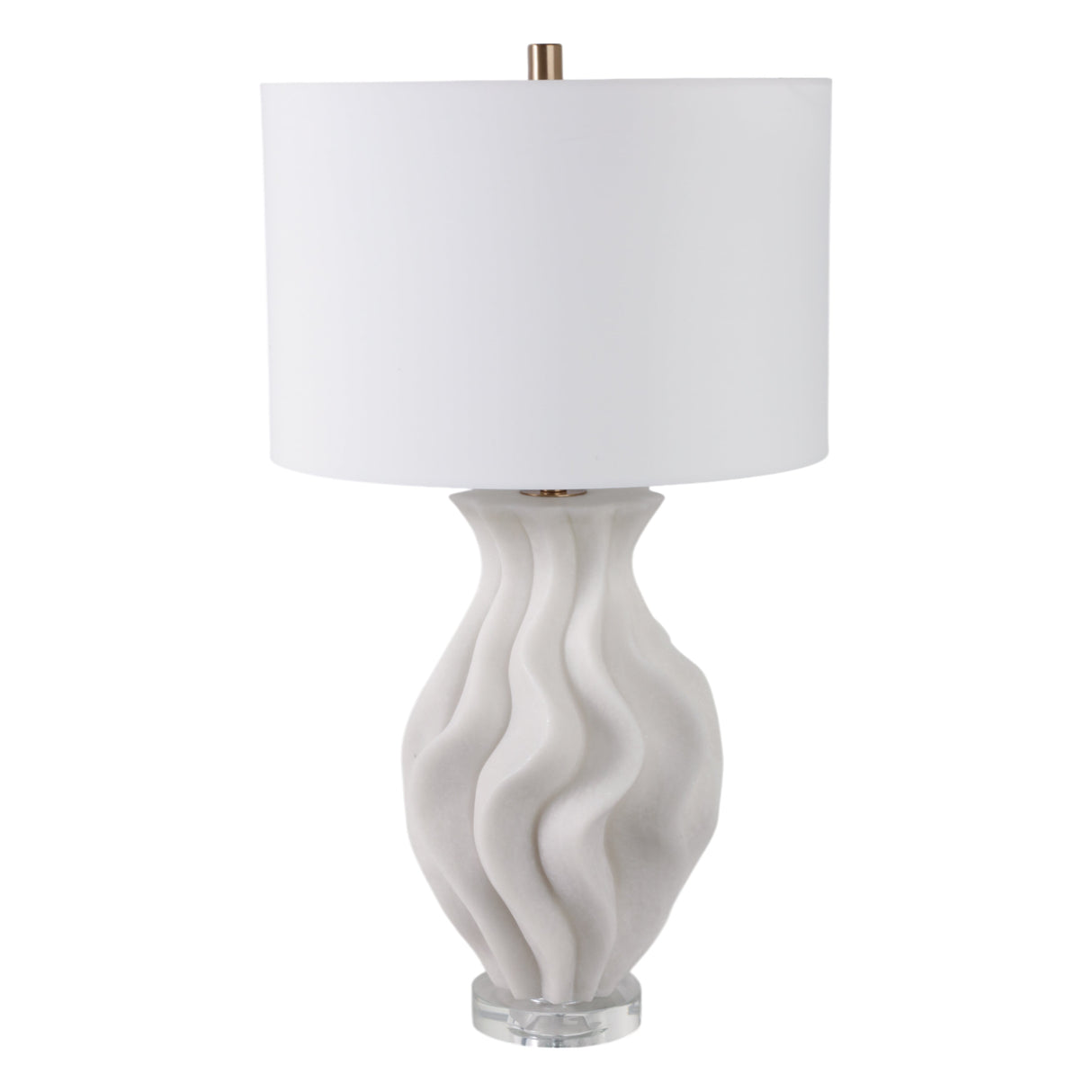 29" Vilnuis Quartz Resin Table Lamp