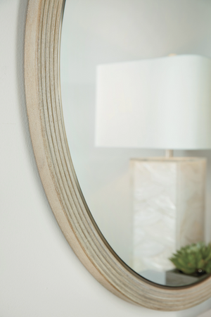 Cascade Round Mirror