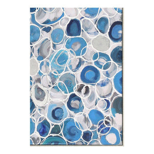 Blue Bubbles Wall Décor