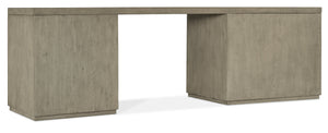 Linville Falls 96" Desk with One File and Open Desk Cabinet