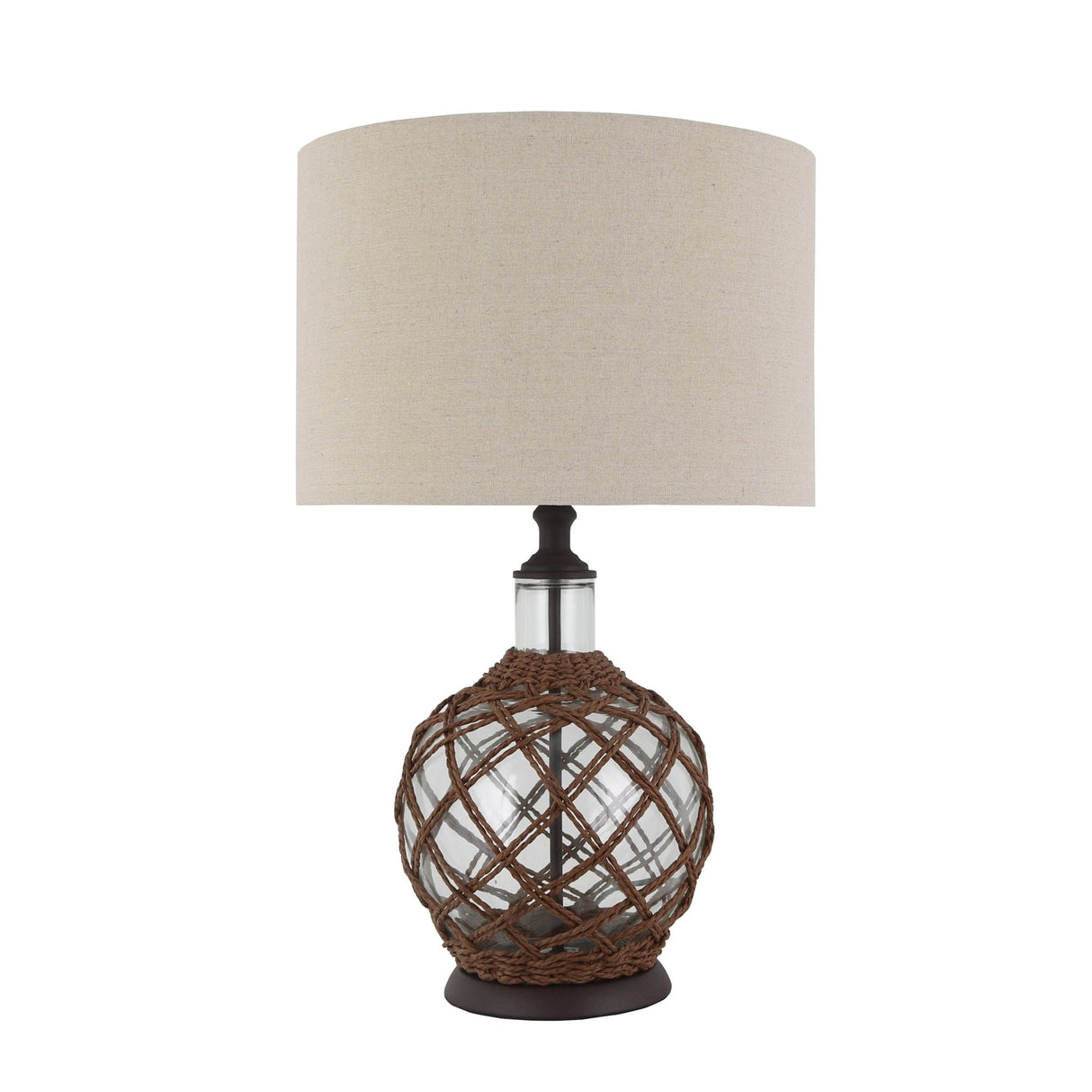 GLASS TABLE LAMP