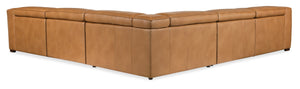 Fresco 5 Seat Sectional 4-Power Recline & Power Headrest