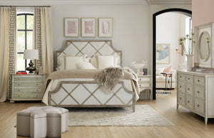 Sanctuary Diamont King Panel Bed