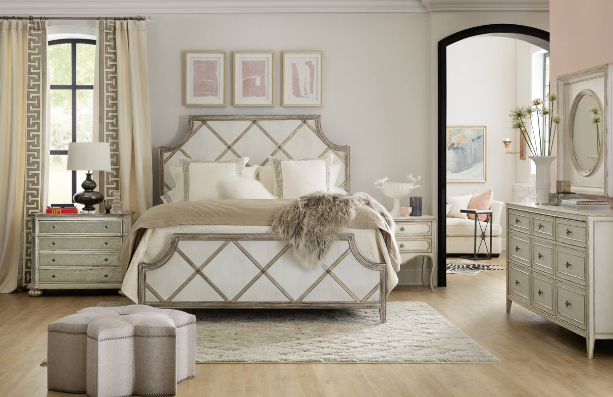 Sanctuary Diamont Queen Panel Bed