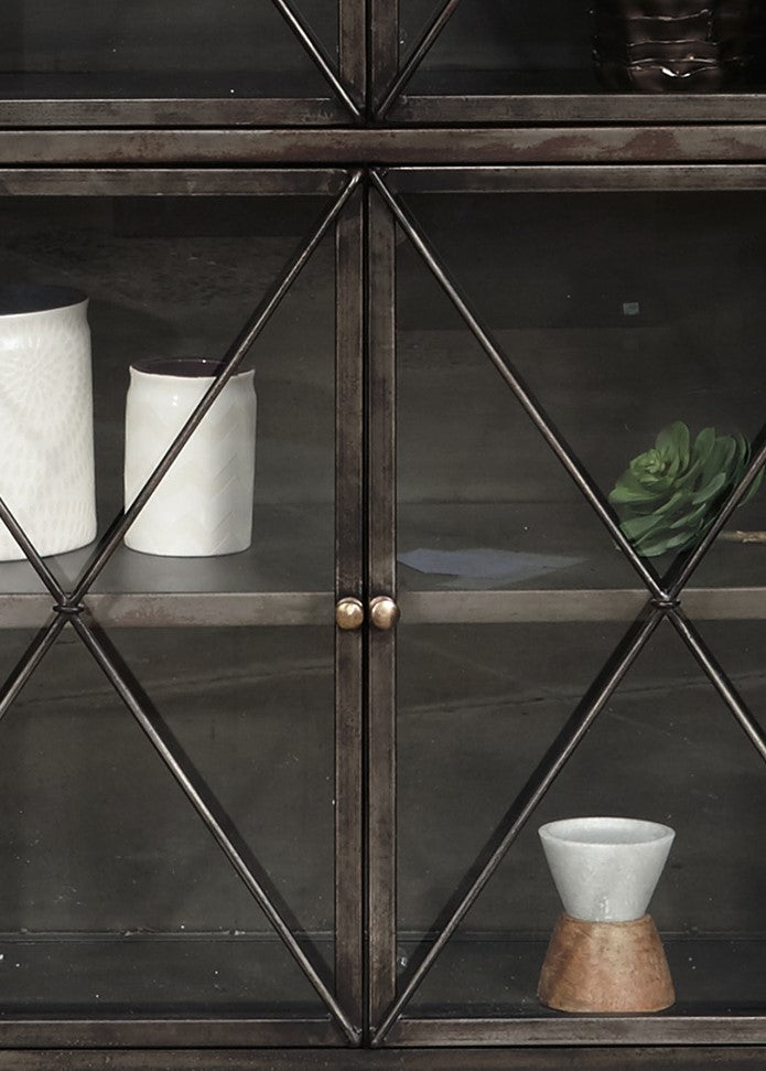 Iron Display cabinet