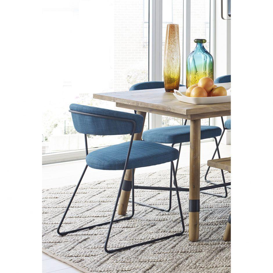 Adria Dining Chair Blue-M2