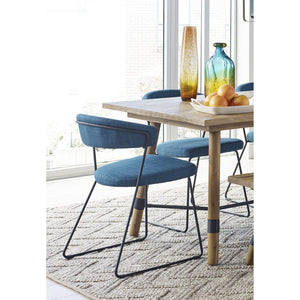 Adria Dining Chair Blue-M2