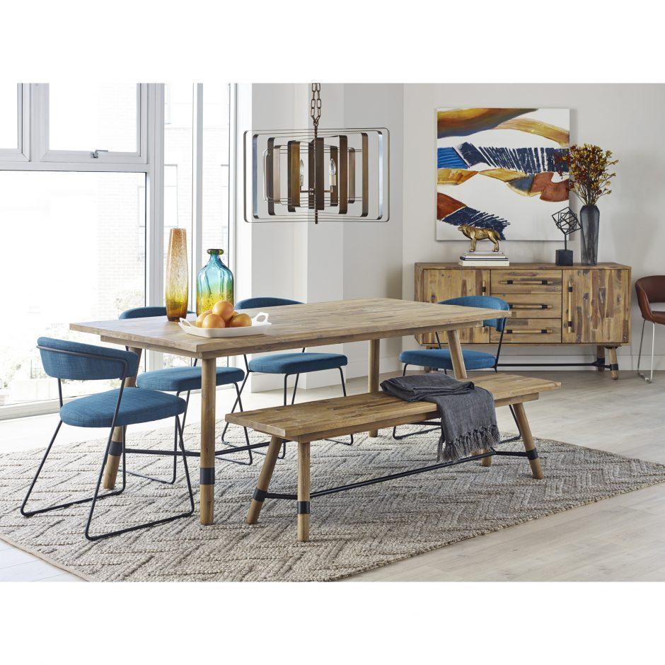 Adria Dining Chair Blue-M2