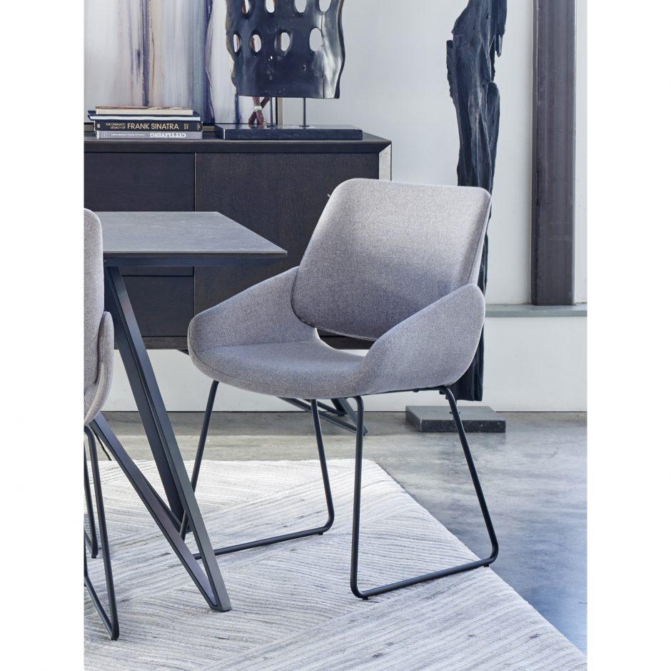 Lisboa Dining Chair Light Grey