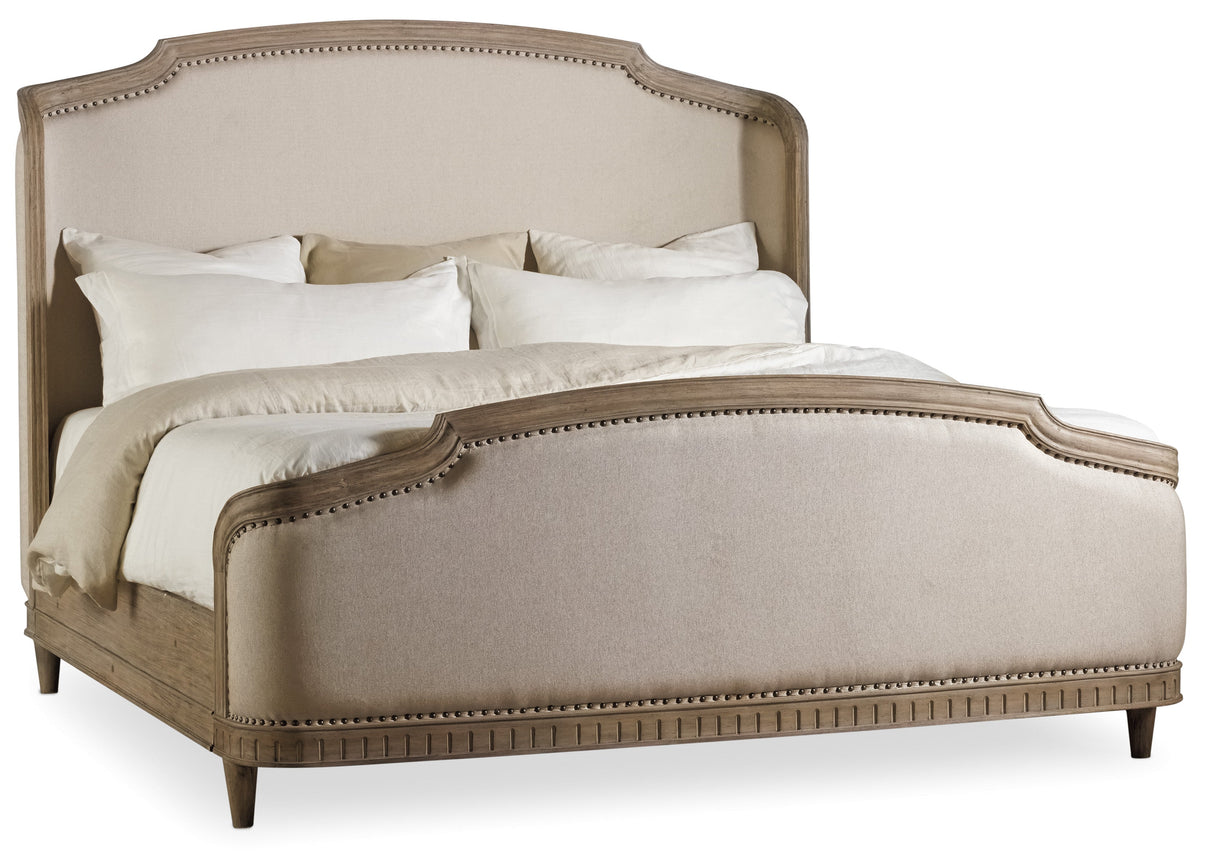 Upholstered Shelter Bed 5/0, Queen