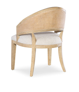 Retreat Cane Barrel Back Chair