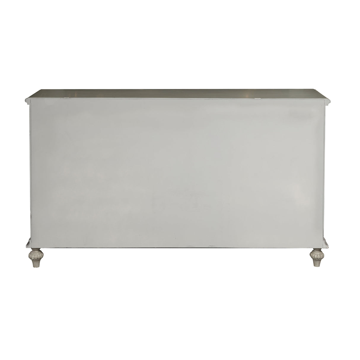 Gray Tin Front Four Door Credenza