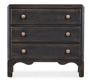 Americana Three-Drawer Nightstand