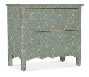 Americana Two-Drawer Accent Chest