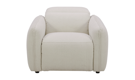 Eli Power Recliner Chair Warm White