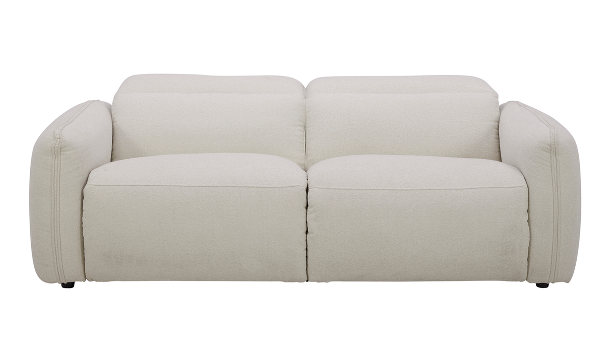 Eli Power Recliner Sofa Warm White