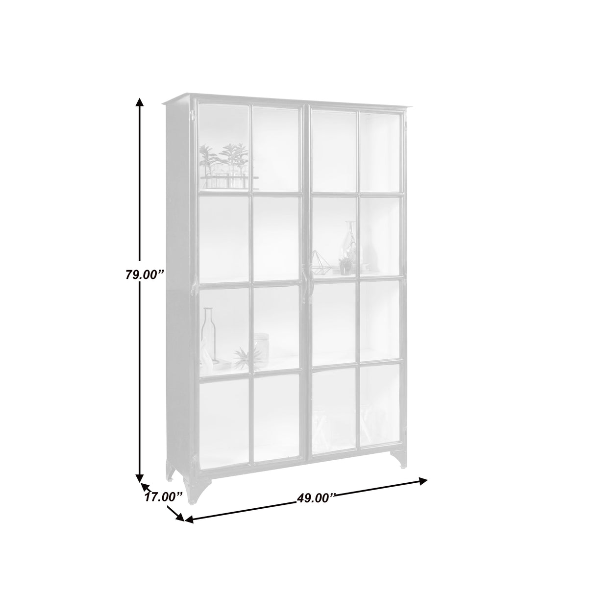 Metal Display Cabinet