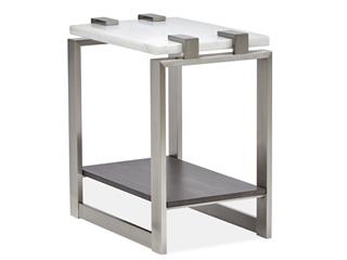 Metal Rectangular Accent Table KD