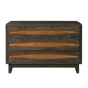 Modern Copper Three Drawer Chest