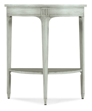 Charleston Demilune Accent Table