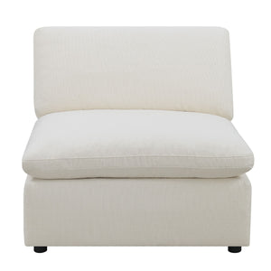 Cloud 9 Cotton Armless Sectional