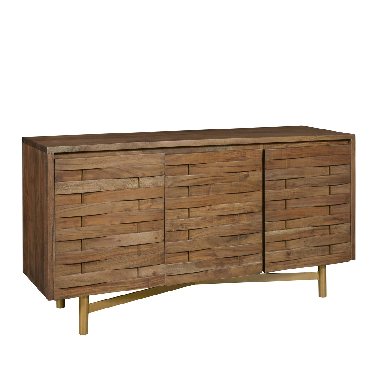 Woven Door Acacia Sideboard