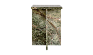 Blair Accent Table Rainforest Green Marble