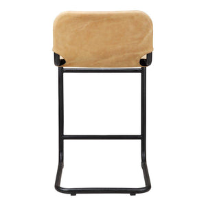 Baker Counter Stool Sunbaked Tan Leather -M2