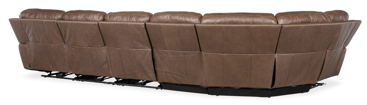 Torres 6 Piece Sectional with Power Recline & Power Headrest